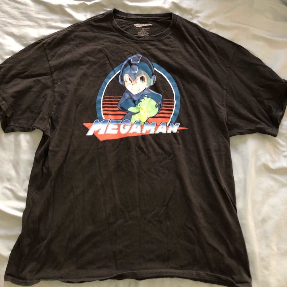 Mega Man Black Shirt